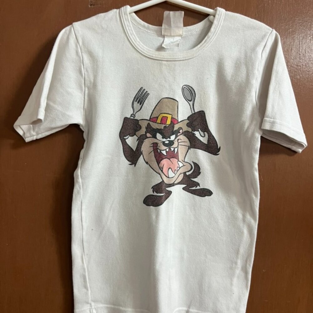 Taz Vintage Shirt Thanksgiving Tee
